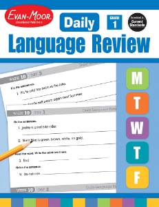 Daily Language Review, Grade 1 - Teacher's Edition, Print