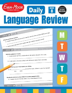 Daily Language Review, Grade 8 - Teacher's Edition, Print