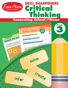 Skill Sharpeners: Critical Thinking, Grade 3 - Activity Book