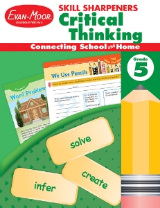 Skill Sharpeners: Critical Thinking, Grade 5- Activity Book