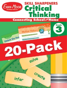 Skill Sharpeners: Critical Thinking, Grade 3 — Class pack