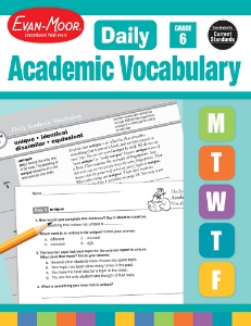 Daily Academic Vocabulary, Grade 6 - Teacher's Edition, Print