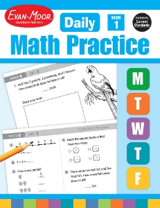 Daily Math Practice, Grade 1- Teacher's Edition, E-book