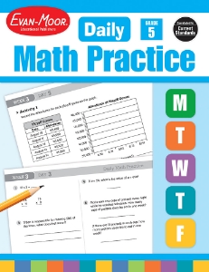 Daily Math Practice, Grade 5 - Teacher's Edition, E-book