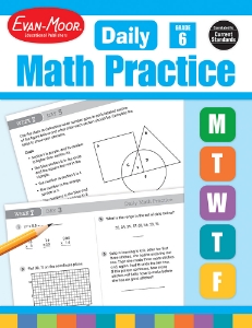 Daily Math Practice, Grade 6- Teacher's Edition, E-book