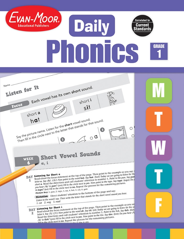 Daily Phonics, Grade 1 - Teacher's Edition, E-book