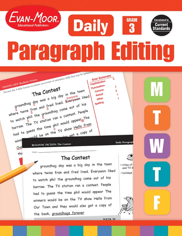 Daily Paragraph Editing, Grade 3 - Teacher's Edition, Print