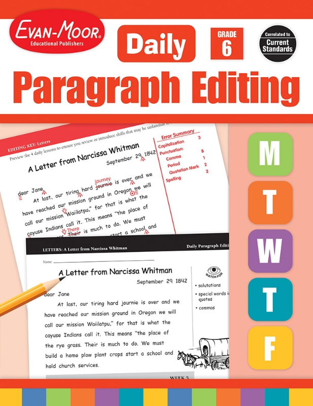 Daily Paragraph Editing, Grade 6 - Teacher's Edition, Print