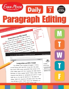 Daily Paragraph Editing, Grade 7 - Teacher's Edition, Print