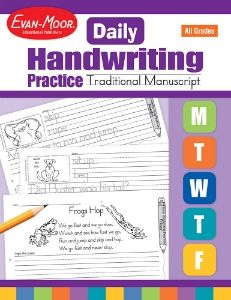 Daily Handwriting Practice: Traditional Manuscript, Grades K-6 - Teacher's Edition, Print