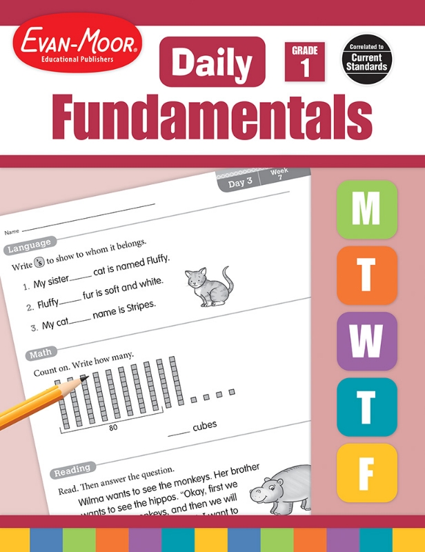 Daily Fundamentals, Grade 1 - Teacher's Edition, Print