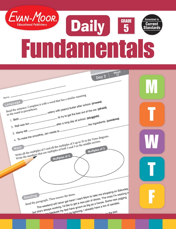 Daily Fundamentals, Grade 5 - Teacher's Edition, Print