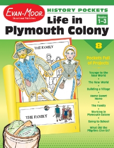 History Pockets: Life in Plymouth Colony, Grades 1-3 - Teacher Reproducibles, Print