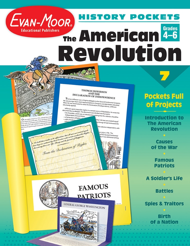 History Pockets: The American Revolution, Grades 4-6 - Teacher Resource, Print