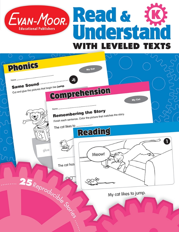 Read and Understand with Leveled Texts, Grade K - Teacher Reproducibles, Print