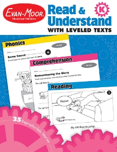 Read and Understand with Leveled Texts, Grade K - Teacher Reproducibles, E-book