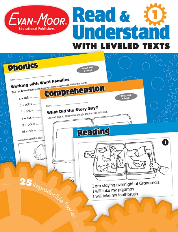 Read and Understand with Leveled Texts, Grade 1 - Teacher Reproducibles, Print