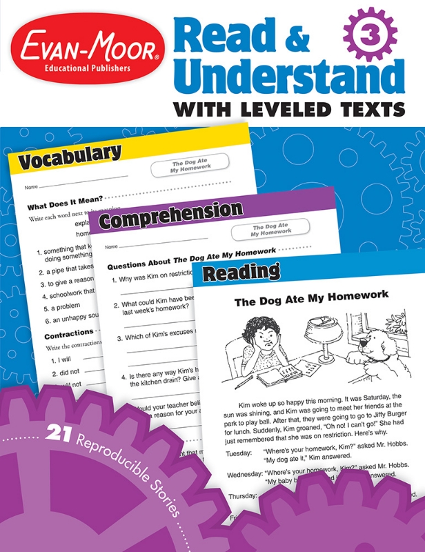 Read and Understand with Leveled Texts, Grade 3 - Teacher Reproducibles, Print