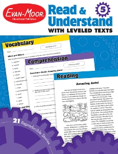 Read and Understand with Leveled Texts, Grade 5 - Teacher Reproducibles, Print