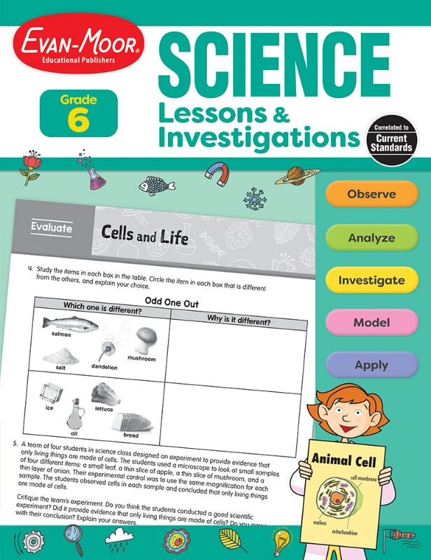 Science Lessons and Investigations, Grade 6, Teacher's Edition, Print