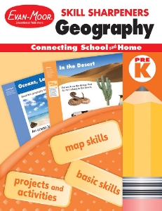 Skill Sharpeners: Geography, Grade PreK - Activity BookSkill Sharpeners: Geography, Grade PreK - Activity Book