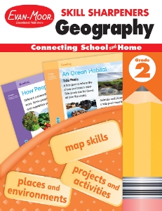 Skill Sharpeners: Geography, Grade 2 - Activity Book