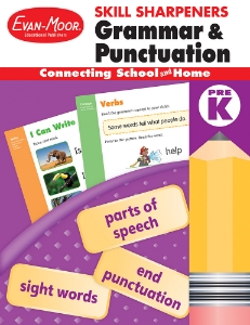 Skill Sharpeners: Grammar & Punctuation, Grade PreK - Activity Book