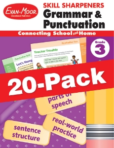 Skill Sharpeners: Grammar & Punctuation, Grade 3 — Class pack