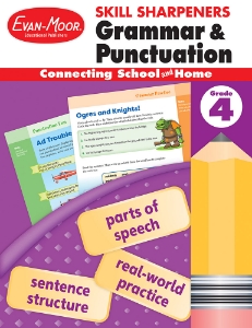 Skill Sharpeners: Grammar & Punctuation, Grade 4 - Activity Book