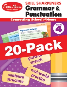 Skill Sharpeners: Grammar & Punctuation, Grade 4 — Class pack