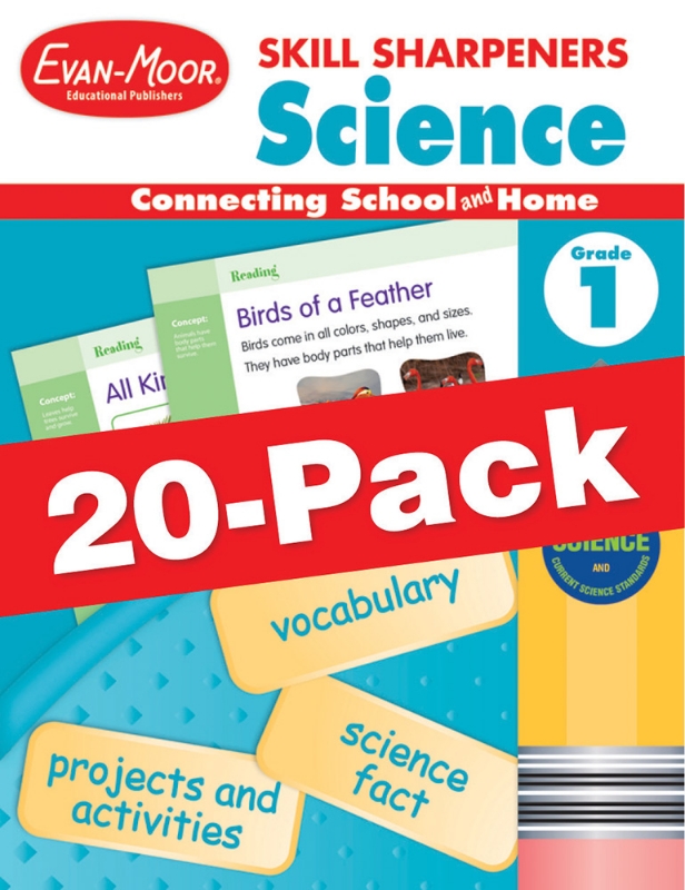 Skill Sharpeners: Science, Grade 1 — Class pack