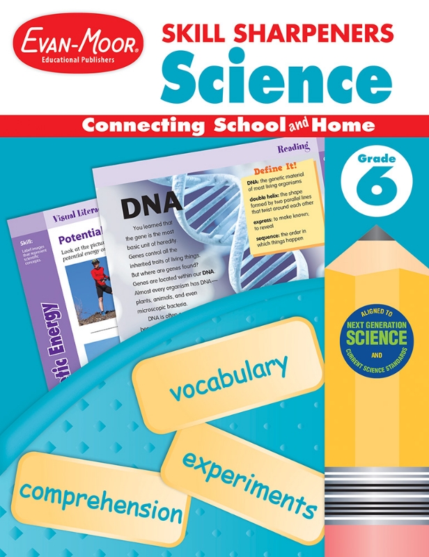 Skill Sharpeners: Science, Grade 6 - Activity Book