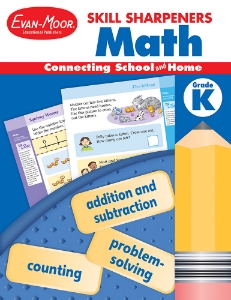 Skill Sharpeners: Math, Grade K - Activity Book