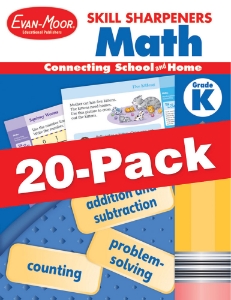 Skill Sharpeners: Math, Grade K — Class pack