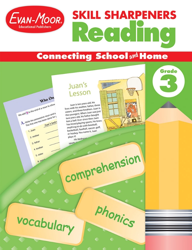 Skill Sharpeners: Reading, Grade 3 - Activity Book