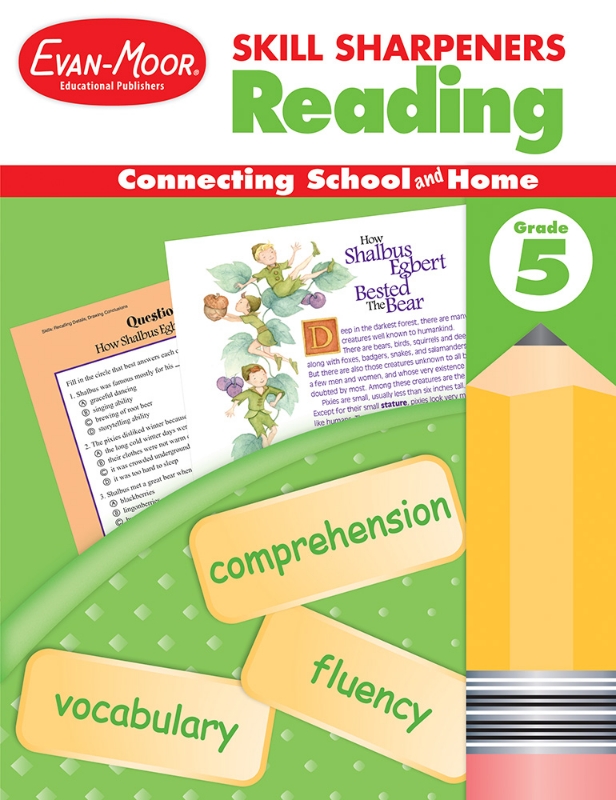 Skill Sharpeners: Reading, Grade 5 - Activity Book