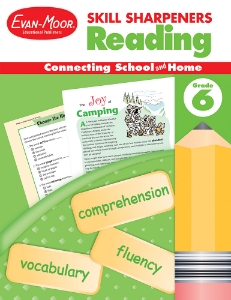 Skill Sharpeners: Reading, Grade 6 - Activity Book