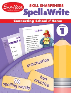 Skill Sharpeners: Spell & Write, Grade 1 - Activity Book