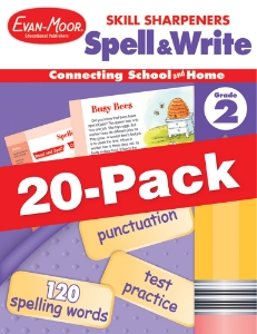 Skill Sharpeners: Spell & Write, Grade 2 — Class pack