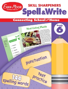 Skill Sharpeners: Spell & Write, Grade 6 - Activity Book