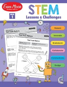 STEM Lessons and Challenges, Grade 1 - Teacher Reproducibles, Print