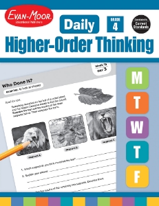 Daily Higher-Order Thinking, Grade 4 - Teacher's Edition, Print