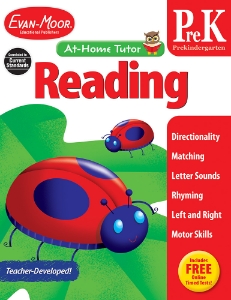 At-Home Tutor: Reading, Grade PreK - Activity Book