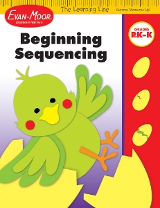 Learning Line: Beginning Sequencing, Grades PreK-K - Activity Book