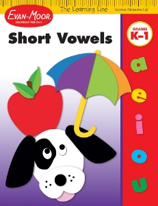 Learning Line: Short Vowels, Grades K-1 - Activity Book