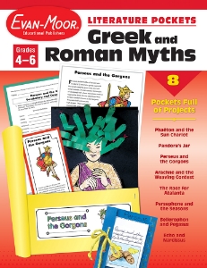 Literature Pockets: Greek & Roman Myths, Grades 4-6 - Teacher Reproducibles, Print