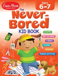 The Never-Bored Kid Book, Ages 6-7 - Activity Book