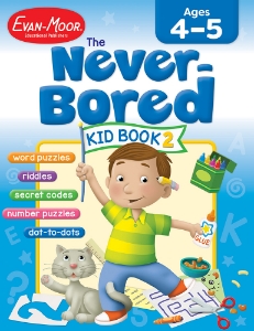 The Never-Bored Kid Book 2, Ages 4-5 - Activity Book