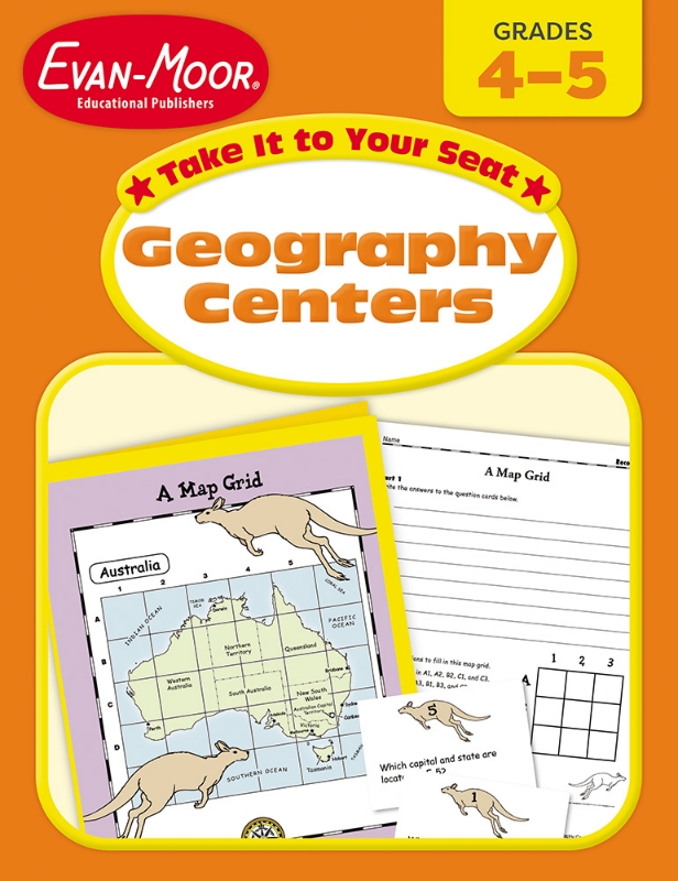 Take It to Your Seat: Geography Centers, Grades 4-5 - Teacher Reproducibles, E-book