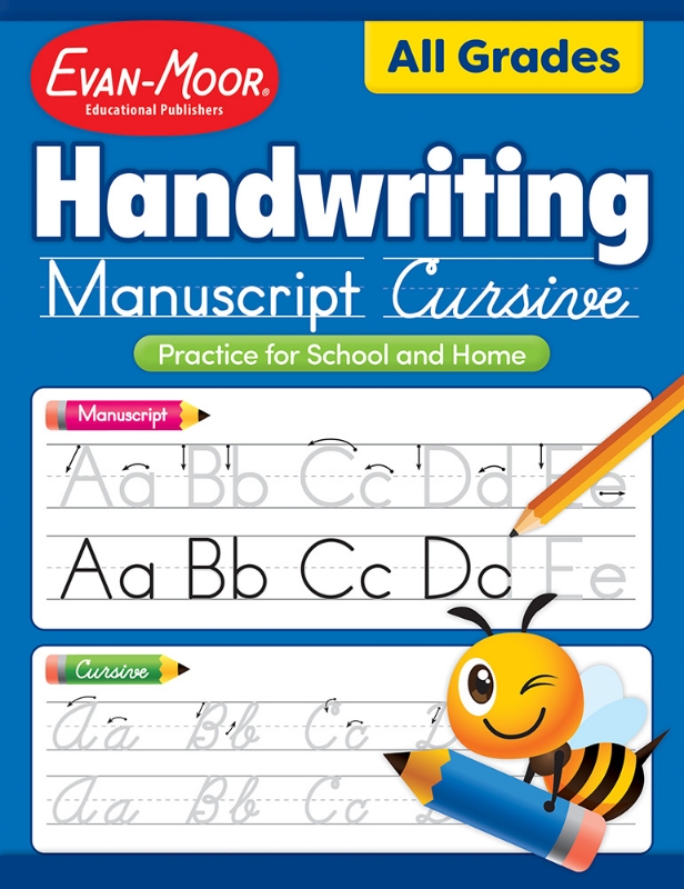 Handwriting: Manuscript, Cursive–All Grades